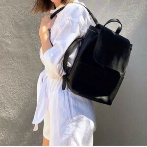 NWT Parker Clay Abby black drawstring bucket backpack